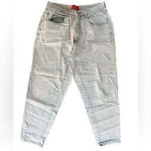 Vintage Venezia Y2K Jeans Size 16 High Waist Relaxed Fit with Taper